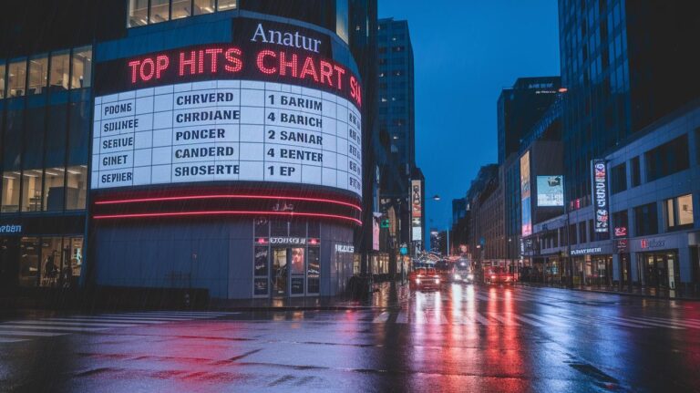 2. Billboard Music Charts Shine With Top Hits